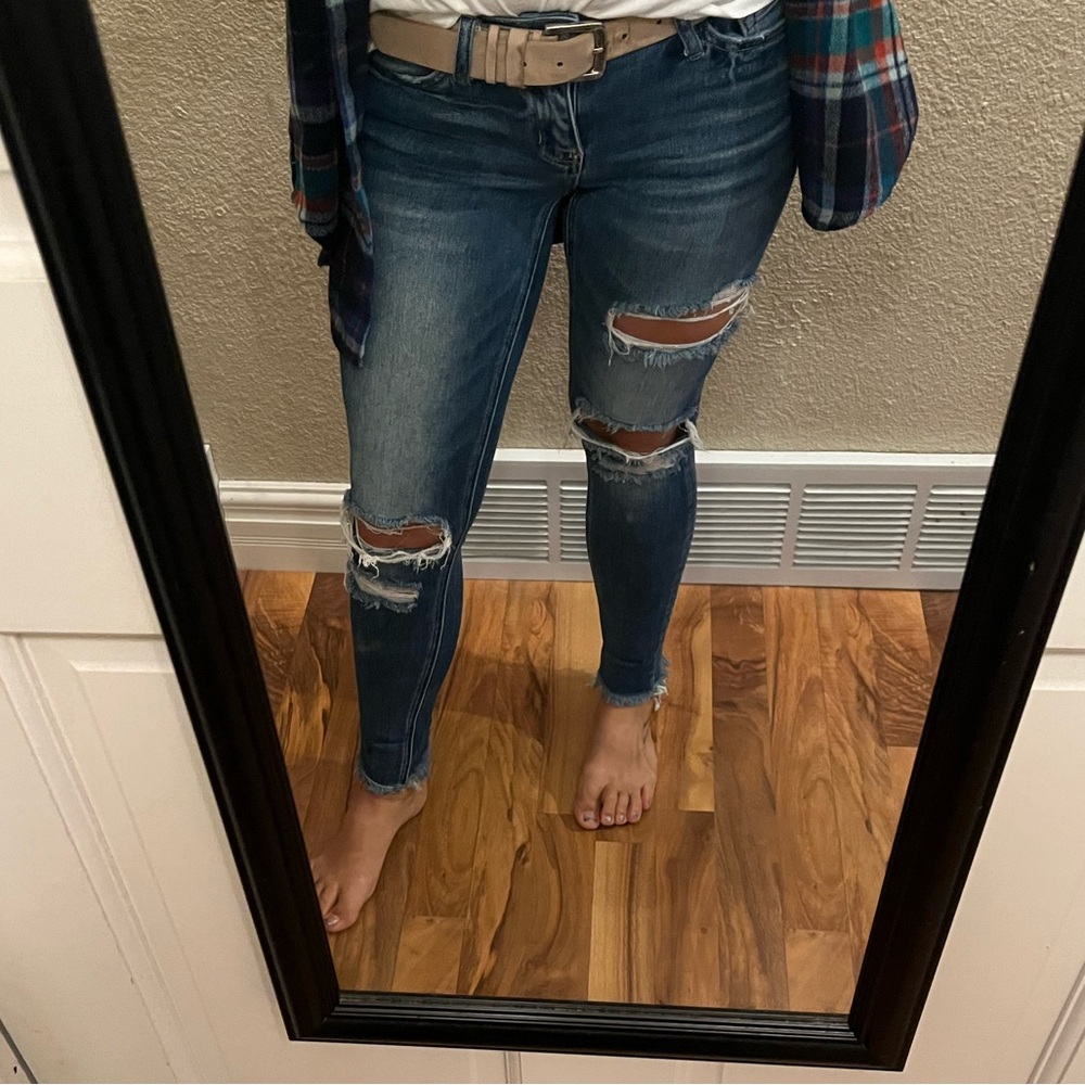 Bridge by gly Distressed Skinny Jeans